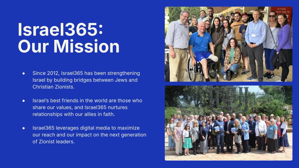 Israel365 Action Election Campaign - Ten From the Nations (1)